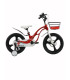 Bicicletă pentru copii Antule 18 inch, negru–roșu